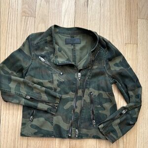 Blank NYC Youth Cropped Camo Jacket L